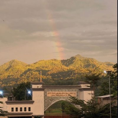 Gerbang Bustan Al Hawi tampak Dalam